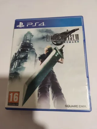Caja Vacía Final Fantasy VII Remake PS4