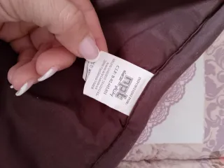 Colcha bouti beige y rosa