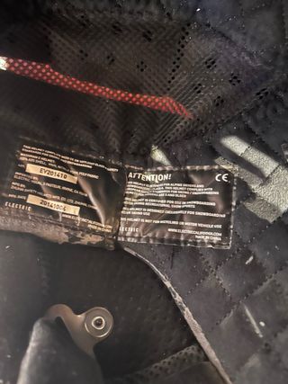 Casco Electric Naranja Brillante