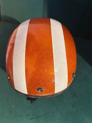 Casco Electric Naranja Brillante
