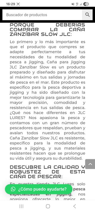 Caña JLC Zanzibar Slow S663