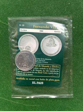 Moneda Fernando VII Un Duro 1808 Gerona