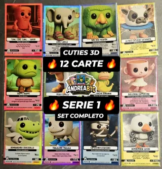 Cartas Promo Cuties 3D Serie 1 - Set Completo