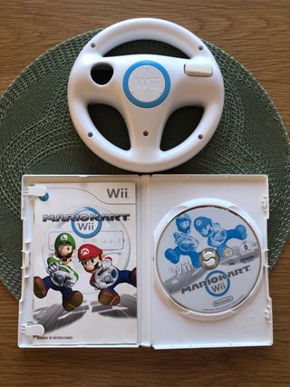 Mario Kart Wii + Volante Nintendo