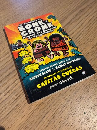 Livro As Aventuras de Bonk e Cronk