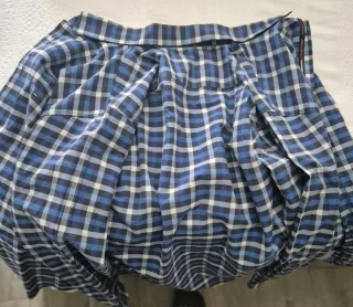 Camisa Tommy Hilfiger Cuadros Azul Talla XL