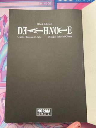 DEATH NOTE BLACK EDITION 01