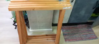 4 caballetes de madera