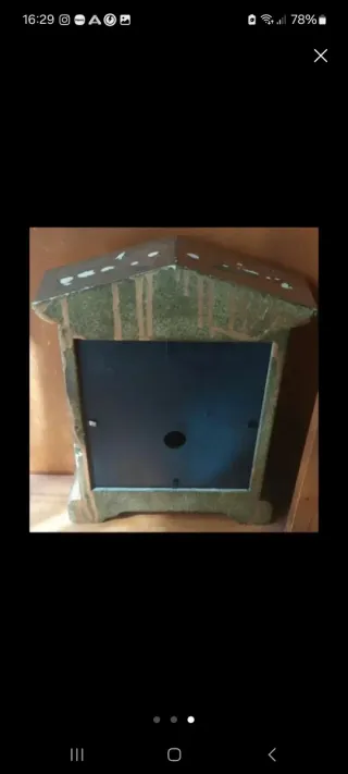 Reloj de mesa antiguo Colonial Clock Co.