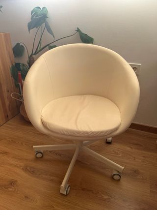Silla de escritorio Ikea blanca