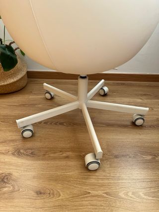 Silla de escritorio Ikea blanca