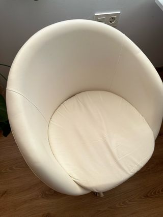 Silla de escritorio Ikea blanca