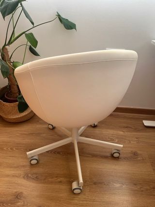 Silla de escritorio Ikea blanca