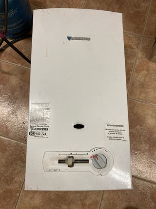 Calentador Junkers Agua Gas Butano