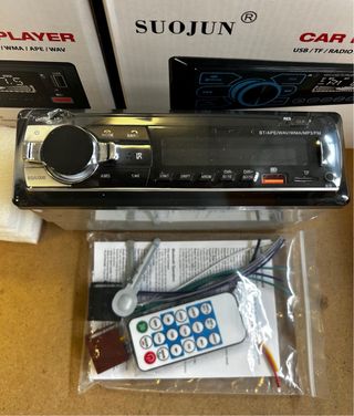 Radio Coche MP3 SUOJUN Bluetooth USB - Nuevo