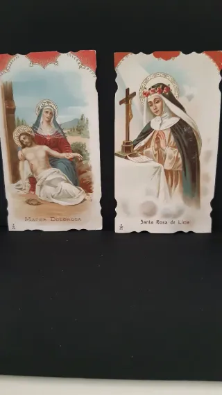 Estampas Antiguas Santa Rosa de Lima