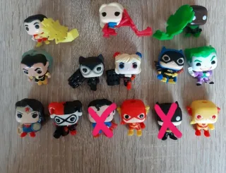 Lote Figuras Kinder Joy DC