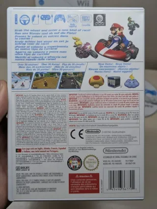 Mario Kart Wii + Volante Wii PAL Completo