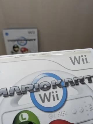 Mario Kart Wii + Volante Wii PAL Completo