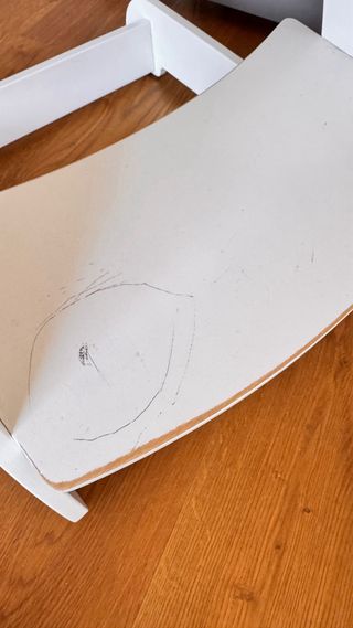 Silla infantil evolutiva blanca