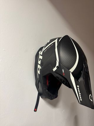 Soporte Casco Honda Rojo