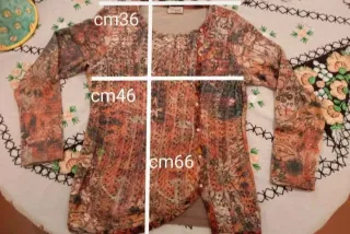 Maglia Briziet Vintage Boho Chic Taglia M