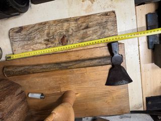 Hacha antigua siglo XIX