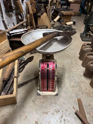 Hacha antigua siglo XIX