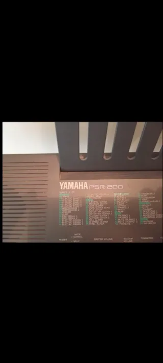 Tastiere Yamaha PSR-200