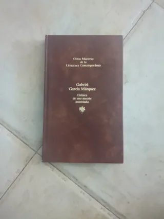 Libro Crónica de una Muerte Anunciada