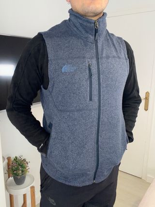 Chaleco The North Face Azul Original