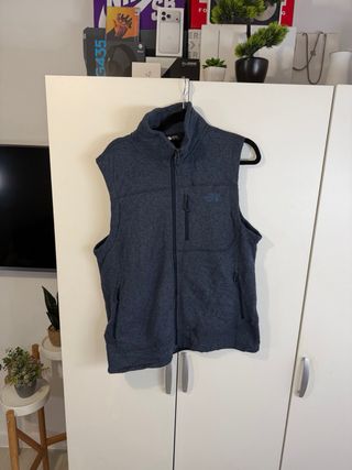 Chaleco The North Face Azul Original