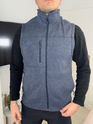 Chaleco The North Face Azul Original
