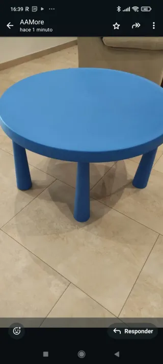 Mesa y 4 Sillas Infantiles Ikea