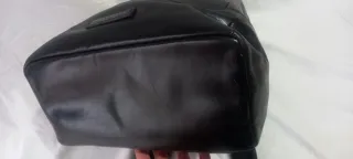 Zaino The Bridge nero in pelle