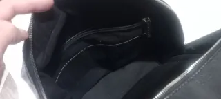 Zaino The Bridge nero in pelle