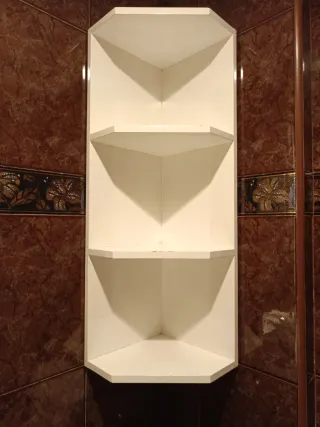 Armario y esquinera de baño