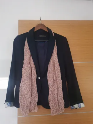 Chaqueta americana azul marino