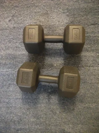 2 Mancuernas 7.5 kg