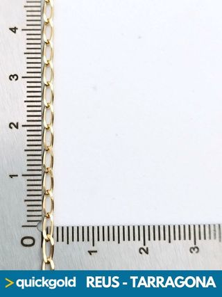 6.40GR ORO 18K 035-02-0282 CADENA  BILBAO