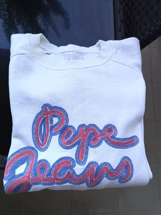 Sudadera Pepe Jeans Blanca