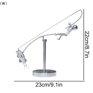 PESCADOR 23CM FIGURA CON MOVIMIENTO DE PÉNDULO