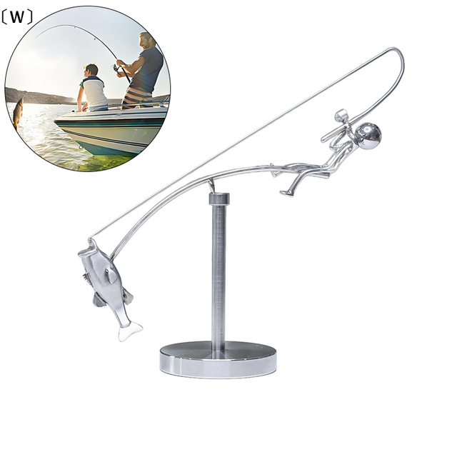 PESCADOR 23CM FIGURA CON MOVIMIENTO DE PÉNDULO