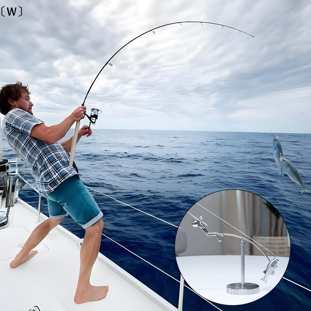 PESCADOR 23CM FIGURA CON MOVIMIENTO DE PÉNDULO