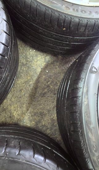 4 Llantas Abarth Originales con Neumáticos