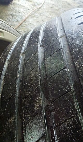 4 Llantas Abarth Originales con Neumáticos