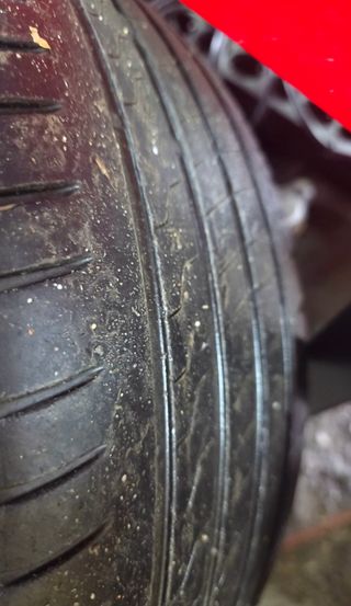 4 Llantas Abarth Originales con Neumáticos