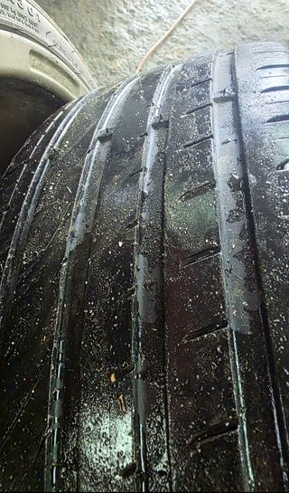 4 Llantas Abarth Originales con Neumáticos