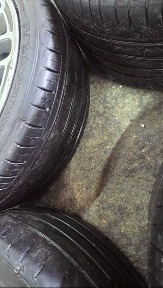 4 Llantas Abarth Originales con Neumáticos