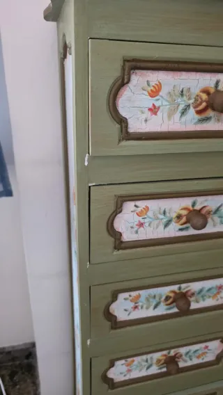 Cómoda vintage shabby chic